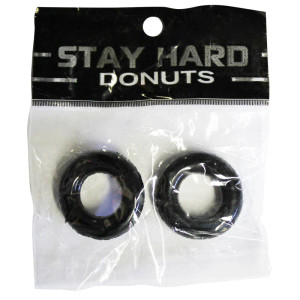SI Power Stretch Donuts 2-Pack, Black SI Power Stretch Donuts 2-Pack, Black