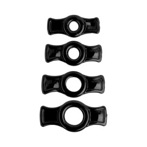TitanMen Cock Ring Set, Black TitanMen Cock Ring Set, Black