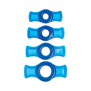 TitanMen Cock Ring Set, Blue TitanMen Cock Ring Set, Blue
