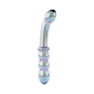 Gender X Lustrous Galaxy Wand 7.3 in. Dual-Ended Glass Dildo, 7.3 Inch Total Length, 1.22 Inch Max Width Gender X Lustrous Galaxy Wand 7.3 in. Dual-Ended Glass Dildo, 7.3 Inch Total Length, 1.22 Inch Max Width