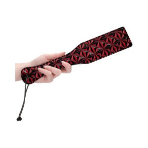 Ouch! Luxury Diamond-Patterned Paddle, Burgundy Ouch! Luxury Diamond-Patterned Paddle, Burgundy
