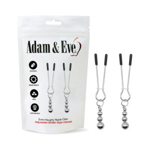Adam & Eve Eve's Naughty Nipple Clips Adam & Eve Eve's Naughty Nipple Clips