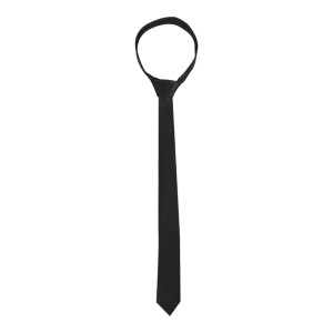 Ouch! Black & White Satin Bondage Tie, Black Ouch! Black & White Satin Bondage Tie, Black