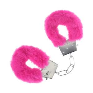 Ouch! Classic Fluffy Handcuffs, Pink Ouch! Classic Fluffy Handcuffs, Pink