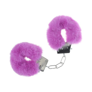 Ouch! Classic Fluffy Handcuffs, Purple Ouch! Classic Fluffy Handcuffs, Purple