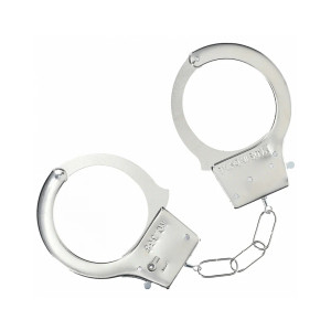 Ouch! Classic Metal Handcuffs, Silver Ouch! Classic Metal Handcuffs, Silver