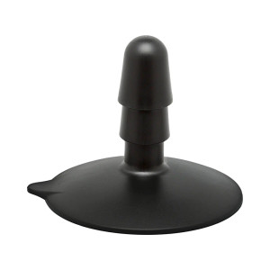 Vac-U-Lock Large Black Suction Cup Plug, Black Vac-U-Lock Large Black Suction Cup Plug, Black