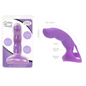 Simple and True Extra Touch Finger, Purple Simple and True Extra Touch Finger, Purple