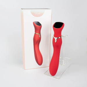 Viotec Chance Touch Screen G-Spot Vibrator, Red Viotec Chance Touch Screen G-Spot Vibrator, Red