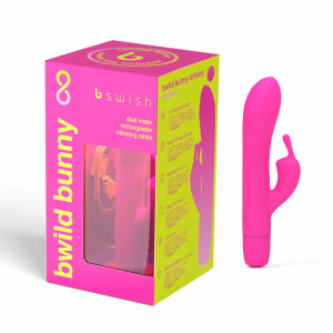 B Swish Bwild Bunny Infinite Limited Edition Vibrator, Sunset Pink B Swish Bwild Bunny Infinite Limited Edition Vibrator, Sunset Pink