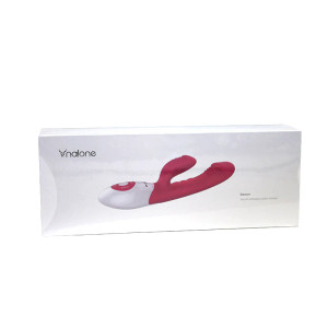 Nalone Dancer Rechargeable Sound-Activated Silicone Dual Stimulation Vibrator, Pink Nalone Dancer Rechargeable Sound-Activated Silicone Dual Stimulation Vibrator, Pink