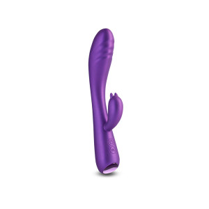 Royals Duchess Rabbit Vibrator, Metallic Purple Royals Duchess Rabbit Vibrator, Metallic Purple