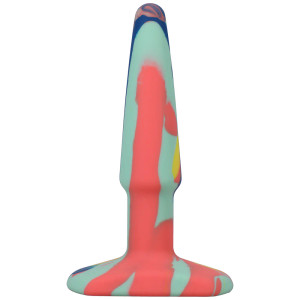 A-Play Groovy 4 Inch Silicone Anal Plug, Sunrise A-Play Groovy 4 Inch Silicone Anal Plug, Sunrise