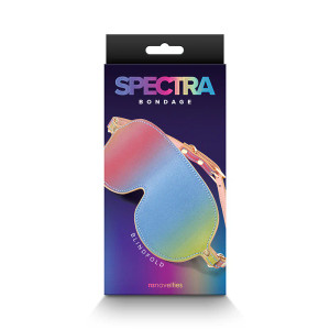 NS Novelties Spectra Bondage Blindfold, Rainbow NS Novelties Spectra Bondage Blindfold, Rainbow