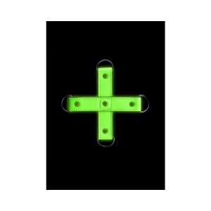 Ouch! Glow in the Dark Hogtie, Neon Green Ouch! Glow in the Dark Hogtie, Neon Green