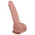 The Bachelor by FUKENA - Realistic Dual Density Silicone Dildo, 6.75 Inch Insertable, 1.9 Inch Max Width, Light Skin