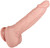 The Bachelor by FUKENA - Realistic Dual Density Silicone Dildo, 6.75 Inch Insertable, 1.9 Inch Max Width, Light Skin