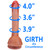 EFFWELL Crypto Bro Dildo, 5.5" Insertable Length x 4" Girth (1.2" Diameter), Extra Thin Ultra Realistic Platinum Cured Dual Density Silicone with Balls & Strong Suction Cup