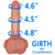 EFFWELL Pole Vaulter Dildo, 6" Insertable Length x 4.8" Girth (1.45" Diameter), Ultra Realistic Platinum Cured Dual Density Silicone with Fully Formed Movable Balls & Strong Suction Cup