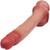 EFFWELL Weekend Warrior Dildo, 8.75" Insertable Length x 5.9" Girth (1.85" Diameter), Ultra Realistic Platinum Cured Dual Density Silicone with Balls & Strong Suction Cup