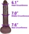 The Architect by FUKENA - Posable Realistic Dual Density Silicone Dildo with Balls & Suction Cup, 10.0 Inch Insertable, 2.3 Inch Max Width, Dark Skin