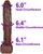 The Reveler by FUKENA - Realistic Dual Density Silicone Dildo with Balls & Suction Cup, 10.25 Inch Insertable, 2.05 Inch Max Width, Dark Skin