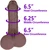 The Stuntman by FUKENA - Realistic Dual Density Silicone Dildo with Balls & Suction Cup, 6.0 Inch Insertable, 2.15 Inch Max Width, Dark Skin