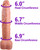 The Wizard by FUKENA - Realistic Dual Density Silicone Dildo with Balls & Suction Cup, 10.0 Inch Insertable, 2.2 Inch Max Width, Light Skin