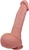The Psychic (Ultra Soft) by FUKENA - Realistic Dual Density Silicone Dildo with Balls & Suction Cup, 8.75 Inch Insertable, 2.3 Inch Max Width, Light Skin