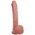 The Skydiver (Ultra Soft) by FUKENA - Realistic Dual Density Silicone Dildo with Balls & Suction Cup, 8.5 Inch Insertable, 1.85 Inch Max Width, Light Skin