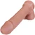 The Falconer by FUKENA - Realistic Dual Density Silicone Dildo with Balls & Suction Cup, 7.25 Inch Insertable, 1.9 Inch Max Width, Light Skin
