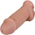 The Looksmaxxer by FUKENA - Realistic Dual Density Silicone Dildo with Balls & Suction Cup, 6.0 Inch Insertable, 2.4 Inch Max Width, Light Skin