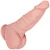 The Marine by FUKENA - Realistic Dual Density Silicone Dildo with Balls & Suction Cup, 6.0 Inch Insertable, 2.4 Inch Max Width, Light Skin