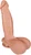 The Motorboater by FUKENA - Realistic Dual Density Silicone Dildo with Balls & Suction Cup, 8.25 Inch Insertable, 2.4 Inch Max Width, Light Skin