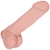 The Pioneer by FUKENA - Realistic Dual Density Silicone Dildo with Balls & Suction Cup, 8.25 Inch Insertable, 2.7 Inch Max Width, Light Skin