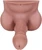 The Rider by FUKENA - Realistic Dual Density Silicone Dildo with Balls & Suction Cup, 6.5 Inch Insertable, 1.9 Inch Max Width, Light Skin