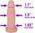 The Swimmer by FUKENA - Realistic Dual Density Silicone Dildo with Balls & Suction Cup, 6.25 Inch Insertable, 1.9 Inch Max Width, Light Skin