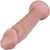 The Hedonist by FUKENA - Realistic Dual Density Silicone Dildo with Balls & Suction Cup, 10.0 Inch Insertable, 2.35 Inch Max Width, Light Skin