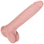 The Kayaker by FUKENA - Realistic Dual Density Silicone Dildo with Balls & Suction Cup, 7.0 Inch Insertable, 1.7 Inch Max Width, Light Skin