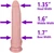 The Kayaker by FUKENA - Realistic Dual Density Silicone Dildo with Balls & Suction Cup, 7.0 Inch Insertable, 1.7 Inch Max Width, Light Skin