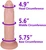 The Optimist by FUKENA - Realistic Dual Density Silicone Dildo with Balls & Suction Cup, 7.0 Inch Insertable, 1.8 Inch Max Width, Light Skin
