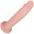 The Underdog by FUKENA - Realistic Dual Density Silicone Dildo with Balls & Suction Cup, 8.75 Inch Insertable, 2.0 Inch Max Width, Light Skin