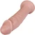 The Underdog by FUKENA - Realistic Dual Density Silicone Dildo with Balls & Suction Cup, 8.75 Inch Insertable, 2.0 Inch Max Width, Light Skin