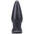 Tantus Ringo Anal Plug, 5.5 Inch Insertable, 2.25 Inch Max Width, Onyx