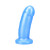 Tantus They/Them Super Soft Silicone Dildo, 5.0 Inch Insertable, 1.6 Inch Max Width, Azure