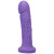 Tantus Goliath Soft Vibrating Dildo Kit, 6.8 Inch Insertable, 1.75 Inch Max Width, Amethyst