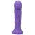 Tantus Goliath Soft Vibrating Dildo Kit, 6.8 Inch Insertable, 1.75 Inch Max Width, Amethyst