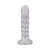 Tantus Echo Vibrating Dildo, 6.5 Inch Insertable, 1.55 Inch Max Width, Pearl White