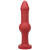 Tantus Fido Dildo, 9.0 Inch Insertable, 2.5 Inch Max Width,  Ruby