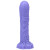 Tantus Groove Textured Dildo, 7.0 Inch Insertable, 1.6 Inch Max Width, Twilight